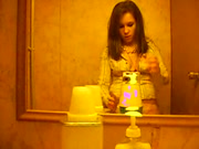 Amateur Girl Stripping In Bathroom