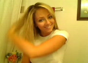 Brooke webcam shower time