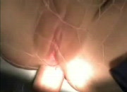 Pink Fishnet Anal