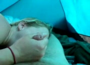 Amature Tent Blowjob