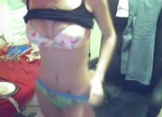 Krissy Teasing On Webcam